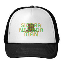 Hombre de Sierra Nevada de la CAMISETA Gorro De Camionero