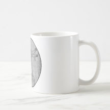 Hombre de Vitruvius Taza
