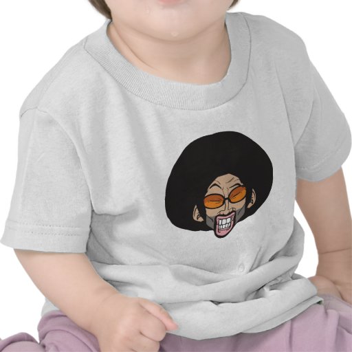 Hombre del Afro de Hiphop Camiseta