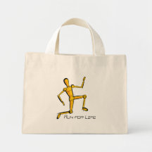 Hombre del bosquejo, funcionamiento para la vida bolsa de mano