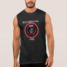 Hombre del músculo del asfalto camisetas sin mangas