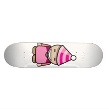 hombre del navidad tabla de skate