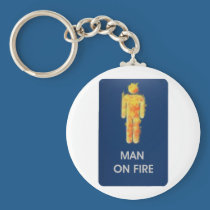 HOMBRE EN EL FUEGO llaveros