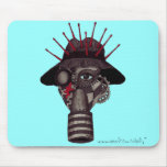 Hombre en mousepad del arte gráfico del extracto d alfombrilla de ratón
