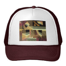 Hombre hueco gorras de camionero