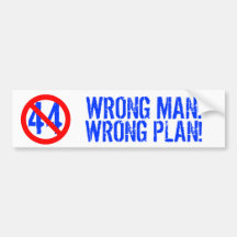 HOMBRE INCORRECTO, PLAN INCORRECTO PEGATINA DE PARACHOQUE