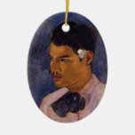 Hombre joven con una flor - Paul Gauguin Adorno Para Reyes