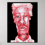 Hombre rojo poster