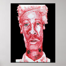 Hombre rojo poster