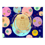 Hombre universal (hombre de Vitruvian) Postales