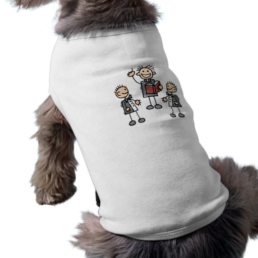 Hombres gay con el predicador camisetas de mascota