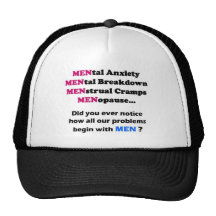 Hombres por completo gorros bordados