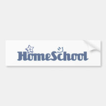 homeschool etiqueta de parachoque