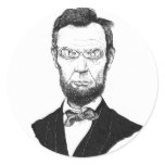 HonestAbe pegatinas