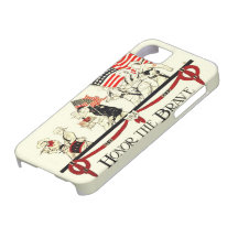 honor del día de veteranos la cubierta valiente de iPhone 5 cobertura