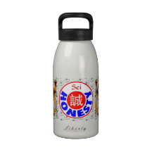 Honradez - dragón de Sei Botella De Beber