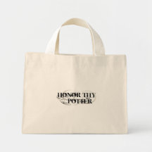 Honre a Thy alfarero Bolsa De Mano