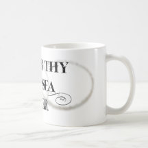 Honre a Thy buceador del mar profundo Taza De Café