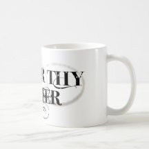 Honre a Thy comedor Tazas De Café
