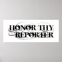Honre a Thy reportero Impresiones