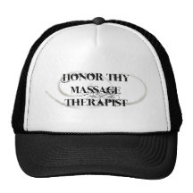Honre a Thy terapeuta del masaje Gorros