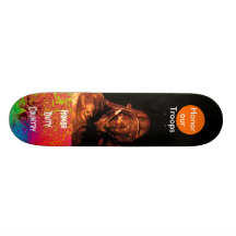 Honre nuestro país del deber del honor de las trop patineta personalizada