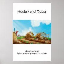 Hoobsy y Dubsy - 2 que cultivan un huerto - poster