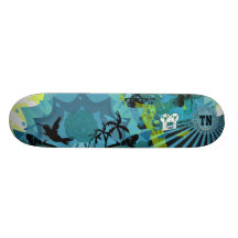 hor azul de la ciudad de la libertad tablas de patinar