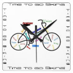 Hora de ir a Biking, bicis con palabra de motivaci