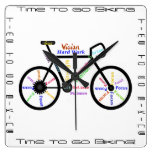 Hora de ir a Biking, bicis con palabra de motivaci