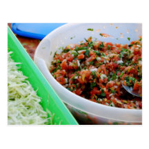 Hora para la postal del Tacos de pescados