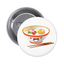 Hora para los tallarines pin