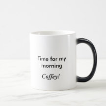 ¡Hora para mi mañana, Coffey! Tazas De Café