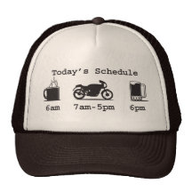 Horario de hoy - café, 2wheels, y gorra de la cerv