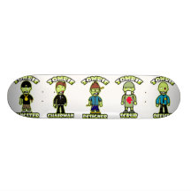 HORDA DEL ZOMBI MONOPATÍN PERSONALIZADO