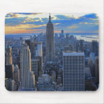 Horizonte de la última hora de la tarde NYC como a Alfombrilla De Ratón