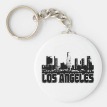 Horizonte de Los Ángeles Llavero Personalizado