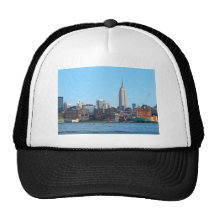 Horizonte de Manhattan según lo visto de Hoboken,  Gorras