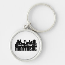 Horizonte de Montreal Llavero Personalizado