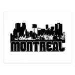 Horizonte de Montreal Tarjetas Postales