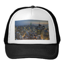 Horizonte de Nueva York Gorras