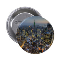 Horizonte de Nueva York Pins