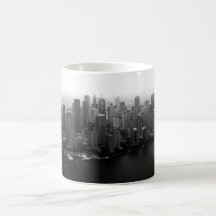 Horizonte de Nueva York Taza
