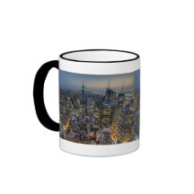 Horizonte de Nueva York Taza De Café