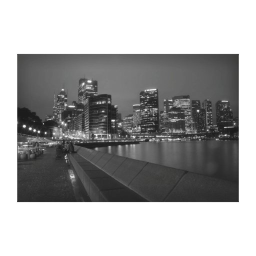 Horizonte de Sydney Impresion En Lona