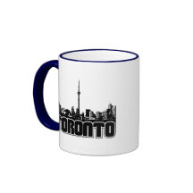 Horizonte de Toronto Tazas