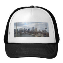 Horizonte Nueva York de Manhattan Gorros Bordados