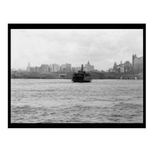 Horizonte, Nueva York de New Jersey, vintage 1905 Tarjeta Postal