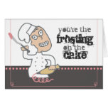 hornada cómica del chef de repostería del indie ur felicitaciones