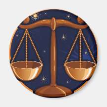 Horóscopos del zodiaco imán de nevera